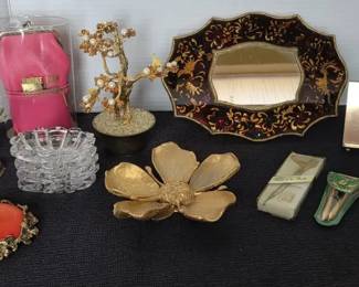MCM Gold Tone And Vanity Items