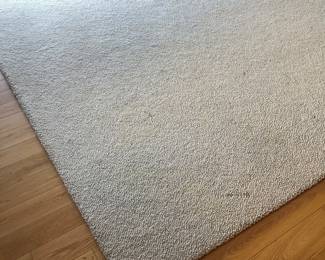 Room & Board 10 x 14 ft. Arden Collection rug - some stains