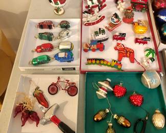 Xmas ornaments - Dept. 56 & more 