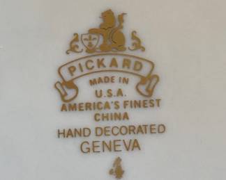 Mark on back of china 