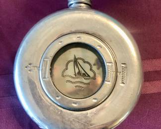 Port hole flask by Comoy’s (Sheffield England)