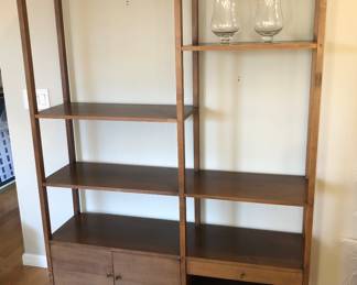 Mid-century Paul McCobb Planner Group wall shelf (room divider) 54”W, 14”D, 75”H