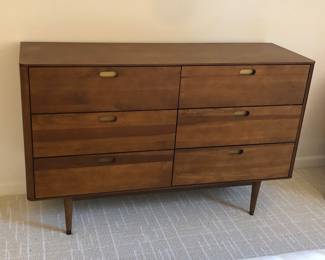 Dania Holfred 6 drawer dresser (55”L, 18”D, 35”H)
