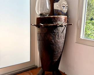 African Tonga Drum- bought in Zimbabwe