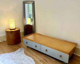 Ligne Roset Coffee/Console Table on Wheels