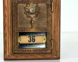 Vintage Post Office Box