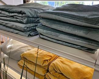 Several sets of curtains