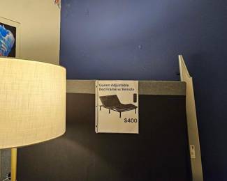 Queen adjustable bed frame with remote