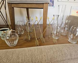 Home decor and vases