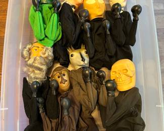 Vintage Boxing Puppets