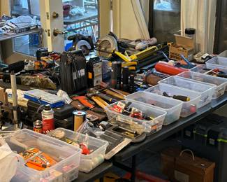 Loads of Tools & Tool Boxes