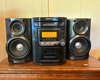 Panasonic 5-Disc Stereo System