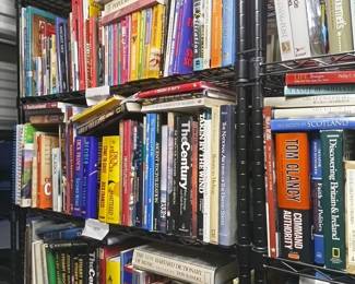 Books! A mix of vintage, brand-new, and collectible titles. Items shown may not be available on the sale date, but there will be plenty to choose from—come early for the best selection!