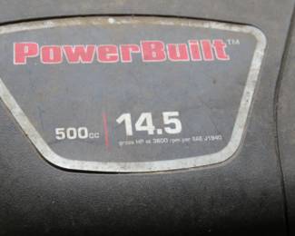 Rotary cutter with Power Built 500cc motor.