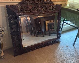 LARGE BLACK FORREST MIRROR
