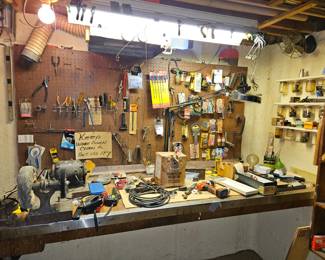 $16. Sears Vice, ( bench grinder not available)