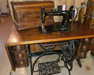 $60 domestic antique sewing machine