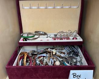 Box with Jewelry 