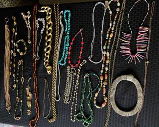 Jewelry, necklaces, bracelets