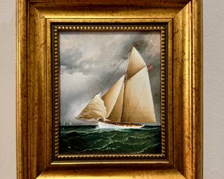 "Racing Sloop" Giclee