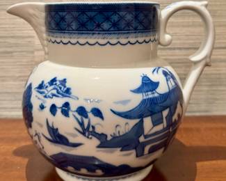 Mottahedeh Blue Canton Pitcher