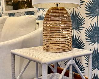 (2) Serena & Lily Pacifica Side Tables