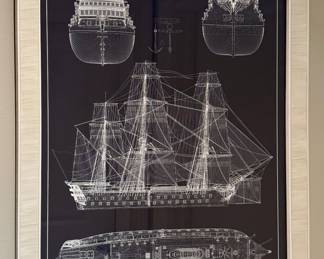 "Commerce du Marseilles" Ship Blueprint
