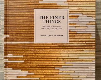 The Finer Things Coffee Table Book