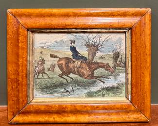 Equestrian Framed Print
