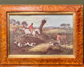 "The Check" Framed Print