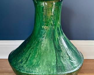 Oversized Glazed Vase