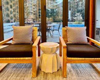 (2) Perigold Martin Armchairs