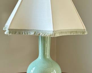 Jadeite Table Lamp