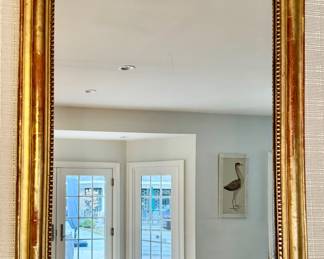 French Gold Gilt Mirror