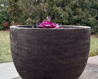 (2) Domani Texel Bowls (19.75"w x 14"h)