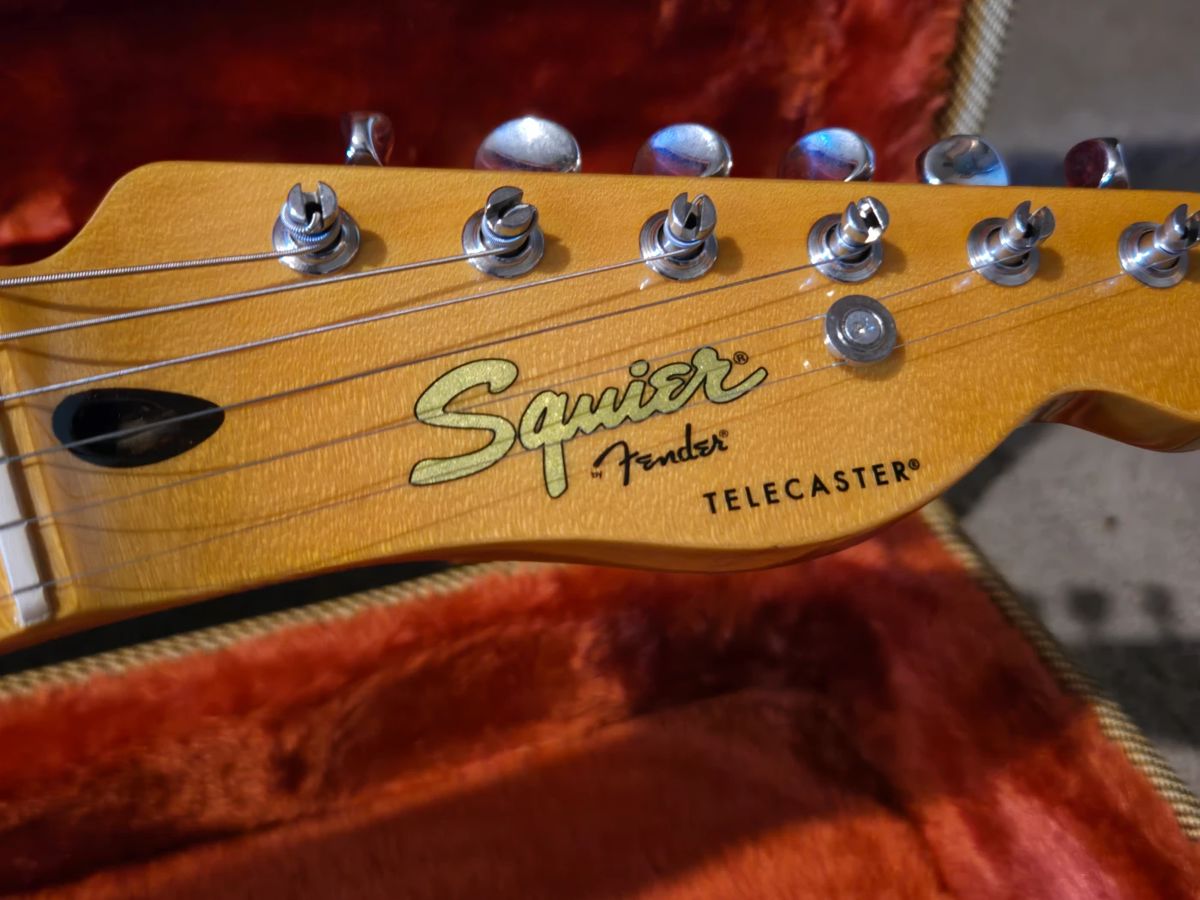 最終値下げ金ロゴ 木目 20年製 Squier テレキャスター 最終値下げ金ロゴ 木目 20年製 Squier テレキャスター 最終値下げ金