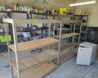 Adjustable Metal Garage Storage Shelving Unit