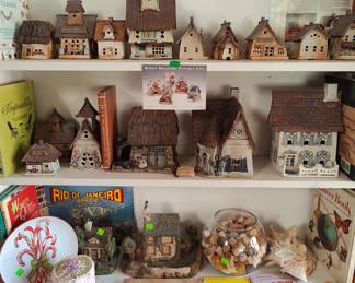 Windy Meadows Pottery Ltd. Handcrafted Miniature Cottages Collection