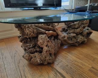 RARE Mid-Century Driftwood Coffee Table