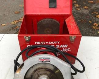 Milwaukee 10-1/4 Inch Heavy Duty Circular Saw - Original Metal Case