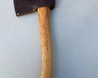 Snow and Nealley Amish-Made Axe with Leather Belt Sheath