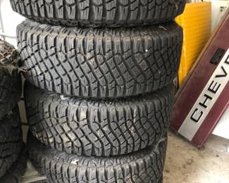 Set of Five Goodyear Territory MT Tires – 315/70R17