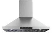 Intertek UT15-90FSS Stainless Steel Wall-Mounted Range Hood-New