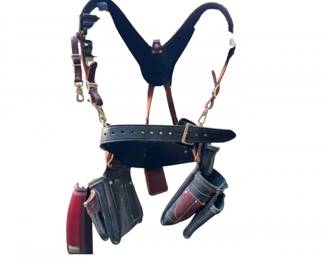 Occidental Leather Contractor Harness Belt