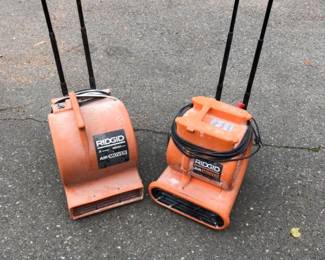 Pair of Ridgid 3-Speed Air Movers – Models AM2550 & AM25600