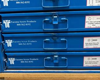 Tacoma Screw Products- 4 Drawer Case of Hardware