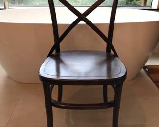 Farmhouse Cross Back Chair