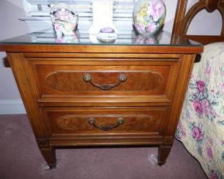 ONE OF 2 NIGHT STANDS (PART OF 5 PIECE MCM BEDROOM SUITE)