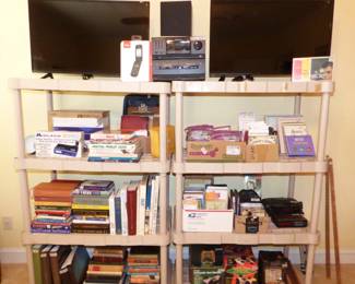 OFFICE SUPPLIES, BOOKS, VIZIO TV'S, ETC