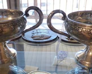 STERLING CREAMER & SUGAR